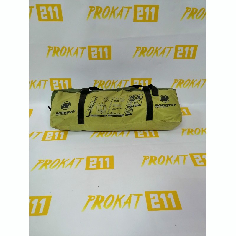 Палатка походная 2 места Nordway Dome 2 5000-2000-500